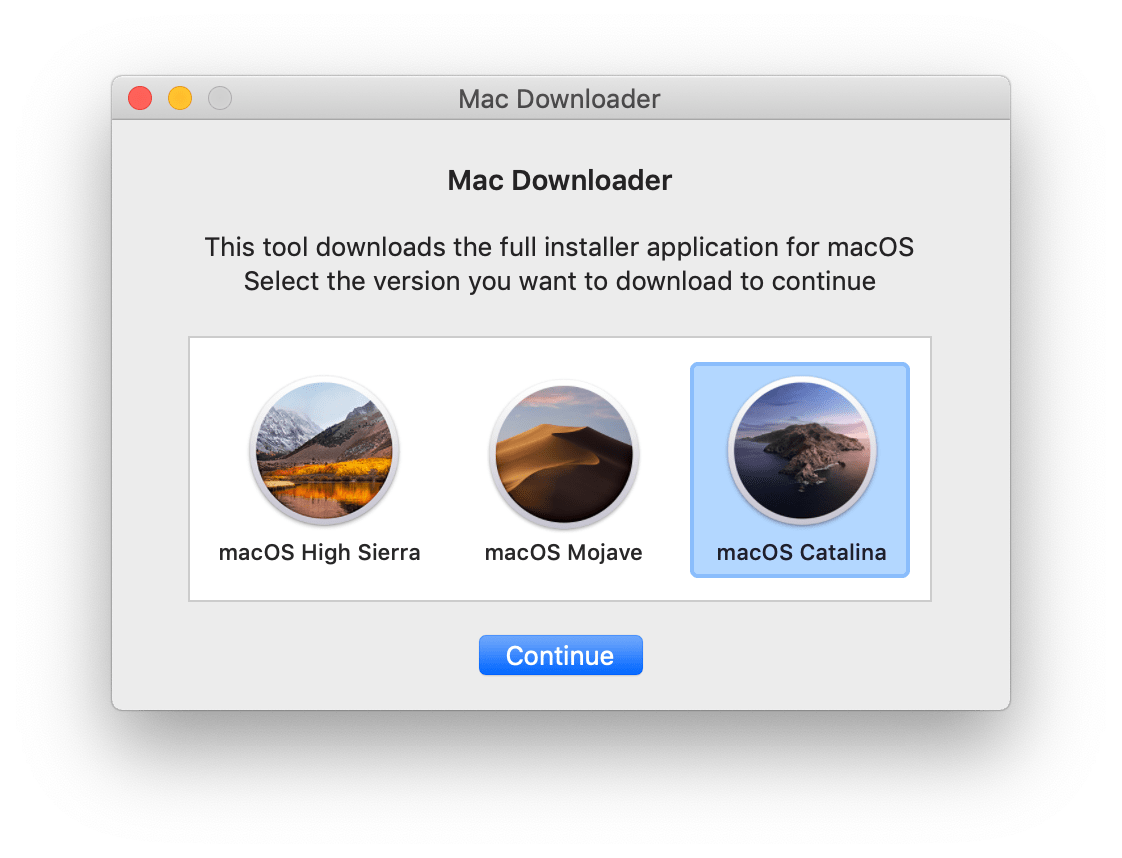Mac Downloader 1.0