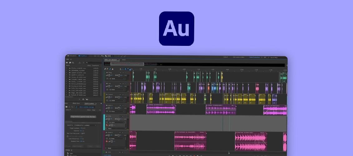 Adobe Audition 2024 for mac v24.2 专业音频编辑和音频制作