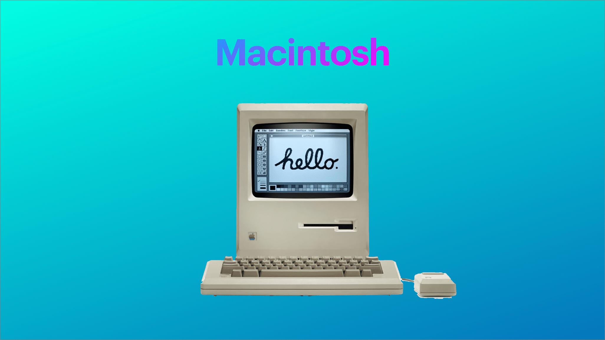 纪念 Mac 40 周年：一场科技之旅的回顾
