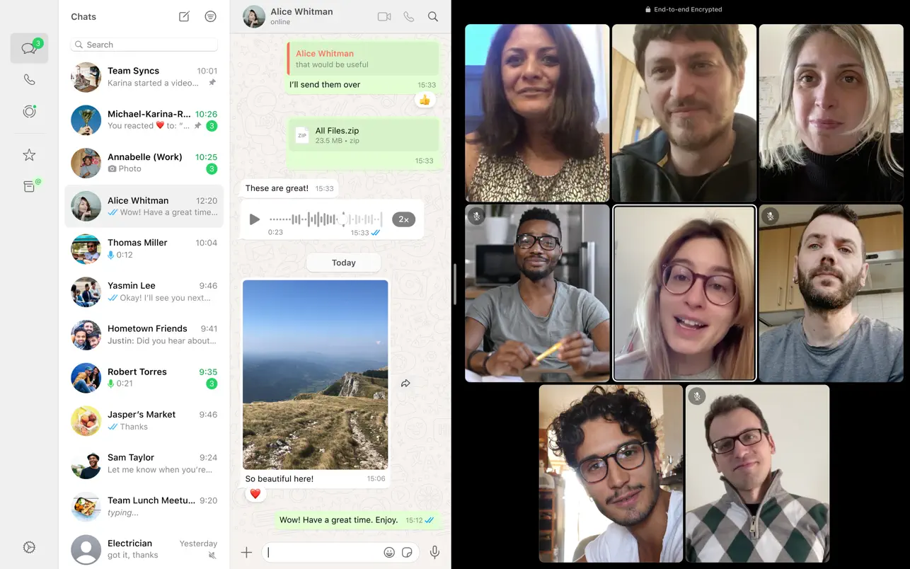WhatsApp Mac版下载