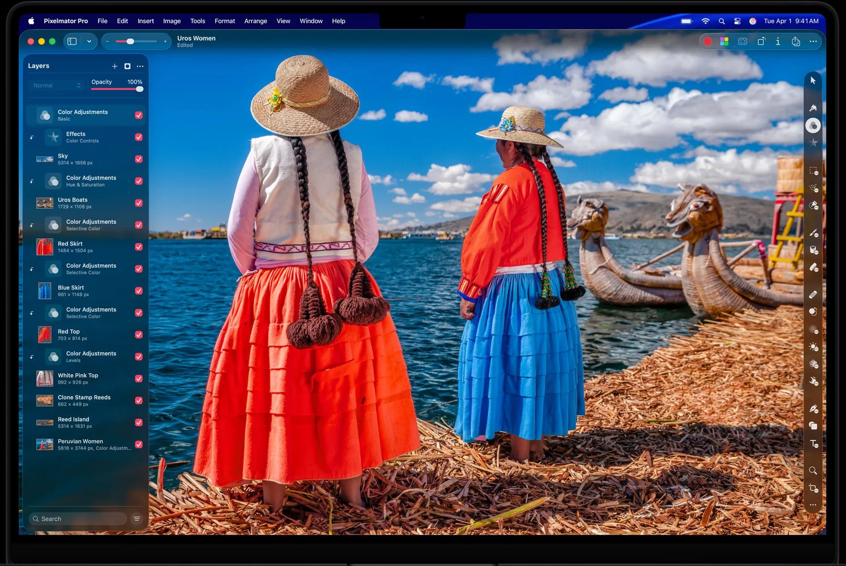 Pixelmator Pro 4.0 界面