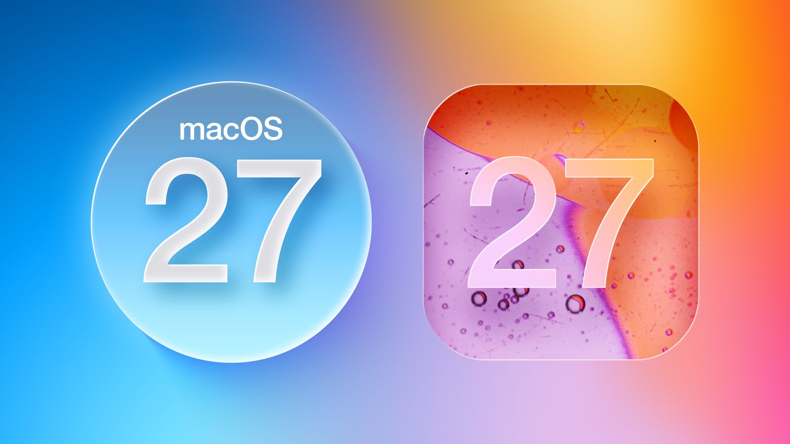 macOS 27 and iOS 27