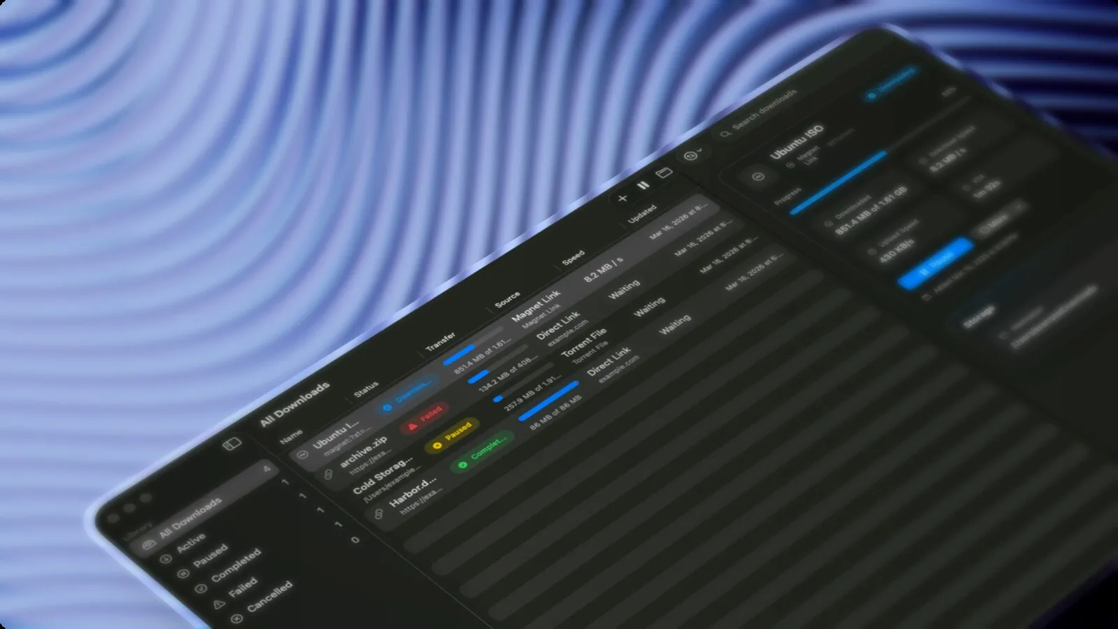 Harbor - macOS 原生下载管理器